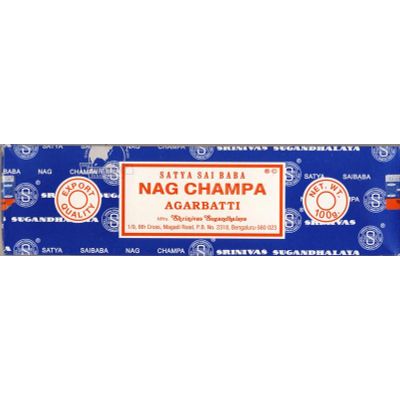 Wierook nag champa agarbatti 100 gram - Aromatherapie