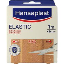 Foto van Hansaplast Elastic 1 m x 8 cm