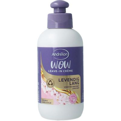 Foto van Andrelon Leave-in creme wow levendig lang