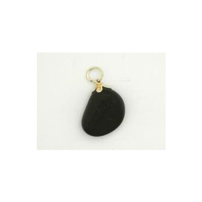 Edelsteenhanger obsidiaan 1 stuks - 