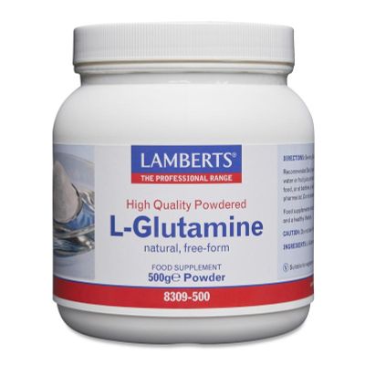 Lamberts l glutamine poeder /l8309-500 Lamberts l glutamine poeder /l8309-500 500 gram - Aminozuren