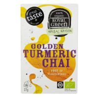 Royal Green Golden turmeric chai
