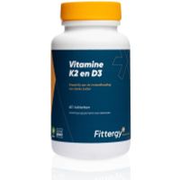 Fittergy K2 45 mcg en D3 25 mcg vegan