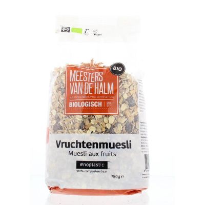 De Halm Muesli vruchten eko