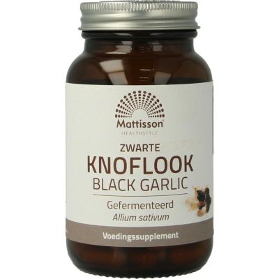 Mattisson Zwarte knoflook gefermenteerd 60 capsules - Fytotherapie