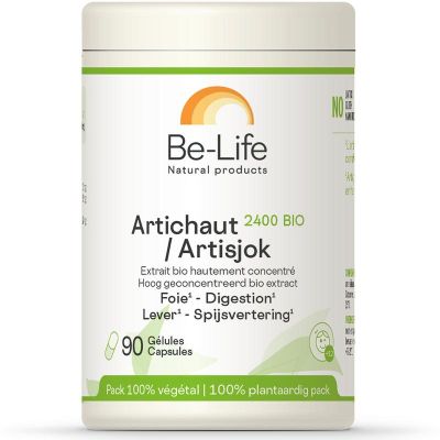 Be-Life Artisjok 2400 bio Be-Life Artisjok 2400 bio 90 capsules - Fytotherapie