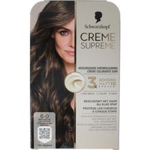Foto van Schwarzkopf Creme supreme 6-0 licht bruin