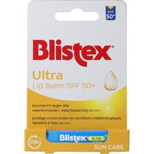 Foto van Blistex Lippenbalsem ultra spf50 blister