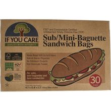 If You Care mini baguette & sandwich bags Foto van If You Care mini baguette & sandwich bags