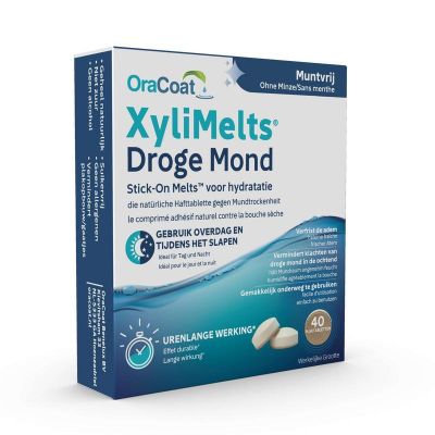 Xylimelts Muntvrij Xylimelts Muntvrij 40 stuks - Overig mondverzorging