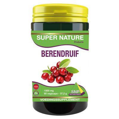 SNP Berendruif 1500 mg puur 60 capsules - Fytotherapie