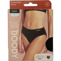 Boody Menstruatieondergoed bikinislip zwart normaal L