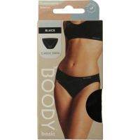 Boody Classic bikinislip zwart L