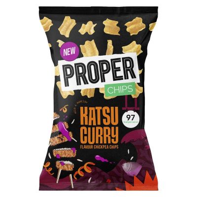 Proper Chips Chips katsu curry glutenvrij 85 gram - Zoutjes/chips