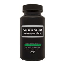 Foto van Apb Holland Groenlipmossel 550mg puur