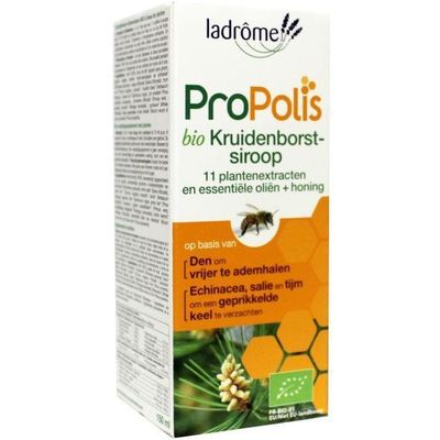 La Drome Propolis hoestsiroop bio suikervrij