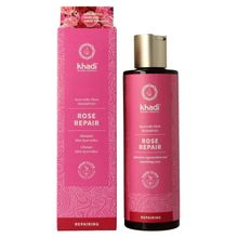 Foto van Khadi Ayurvedisch elixer shampoo rose repair