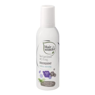 Hairwonder Botanical styling mousse extra strong