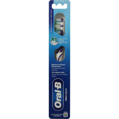 Oral B Pro 1 clean black hand tandenborstel