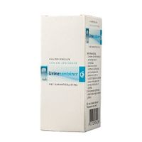 Urinecontainer 60 ml met garantiesluiting