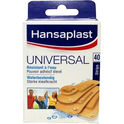 Hansaplast Water resistant universal strips 40 stuks - Pleisters
