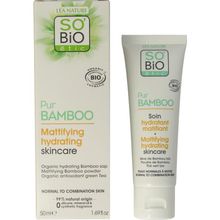 Foto van So Bio Etic Bamboo mattifying hydrating cream