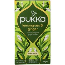 Foto van Pukka Org. Teas Lemongrass & ginger thee