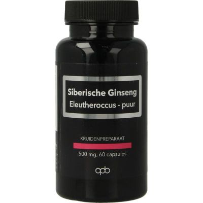 Apb Holland Siberische ginseng/eleutherococcus 500mg