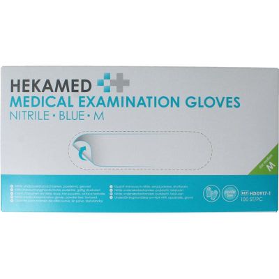 Heka Handschoenen soft nitrile M 100 stuks - Huishoudhandschoenen