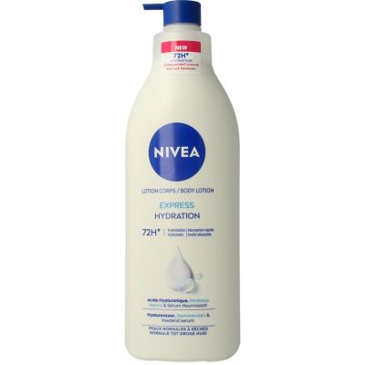 Nivea Express bodylotion met pomp 400 Milliliter - Bodycreme/gel/lotion