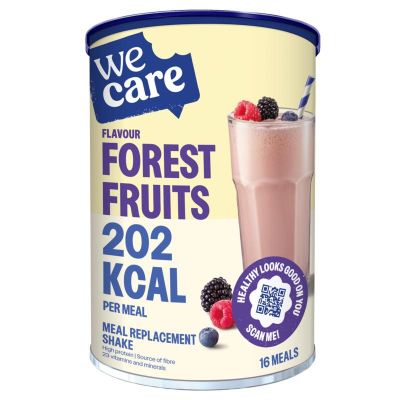 Wecare Shake forest fruits 436 gram - Maaltijdvervangers