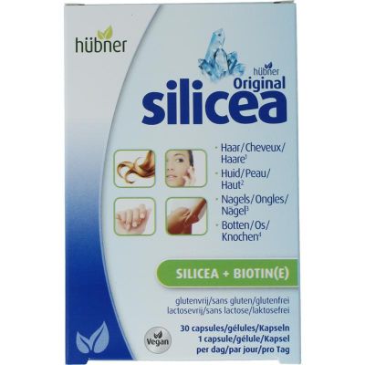 Hubner Original silicea capsules met biotine Foto van Hubner Original silicea capsules met biotine