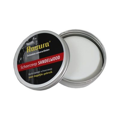 Rasura sandelwood in blik - Scheerschuim/gel/creme