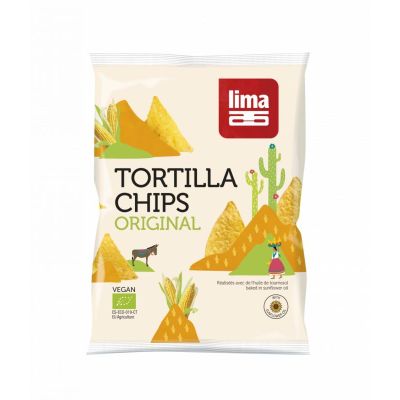 Tortilla chips original bio 90 gram - Zoutjes/chips