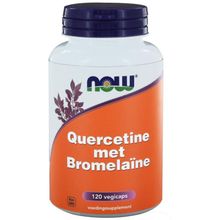 Foto van NOW Quercetine met bromelaine