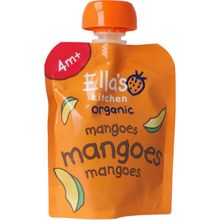 Foto van Ella's Kitchen Mango knijpzakje 4+ maanden bio