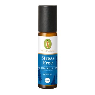 Primavera Aroma roll-on stress free bio 10 Milliliter - Overig lichaam