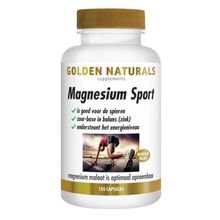 Foto van Golden Naturals magnesium sport