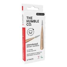Foto van The Humble Co Interdental borstel 0.50 mm rood
