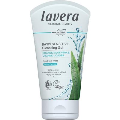 Lavera Basis sensitiv cleansing gel EN-IT 125 Milliliter - Reiniging