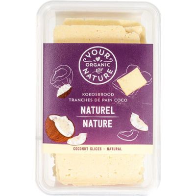 Your Organic Nat Kokosbrood naturel met honing