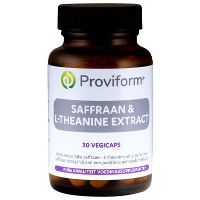 Proviform Saffraan 30mg active & theanine extract