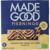 Afbeelding van Madegood Mornings bar blueberry bio