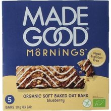 Foto van Madegood Mornings bar blueberry bio