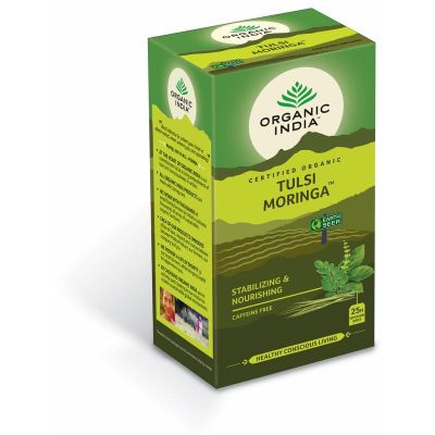Organic India Tulsi moringa thee bio Organic India Tulsi moringa thee bio 25 stuks - Thee