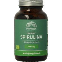 Foto van Mattisson Spirulina 500 mg bio