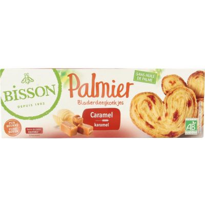 Bisson Palmier bladerdeegkoek caramel bio