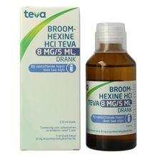 Foto van Broomhexine Hcl 8 mg/5 ml