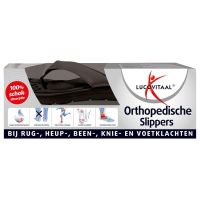 Lucovitaal Orthopedische slippers 39-40 zwart