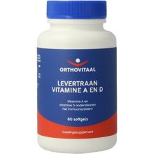 Foto van Orthovitaal Levertraan Vitamine A en D